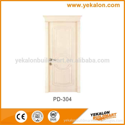 Yekalon PD-304 Hot Sale Craft Modern line Interior Solid hot sale modern wood door
